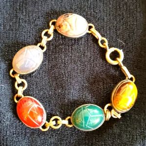 Vintage Scarab bracelet